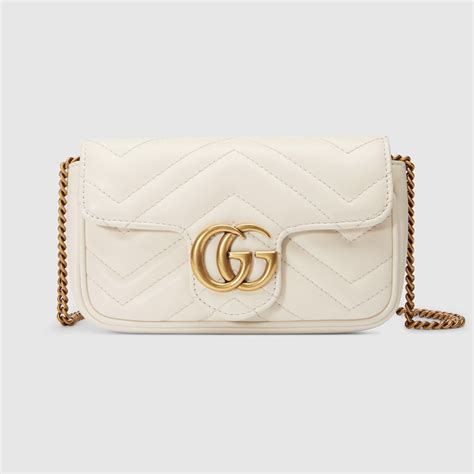 naglietta bianca gucci|gucci purses for women.